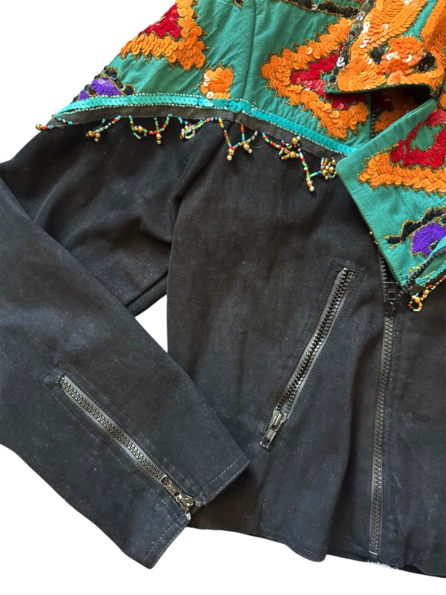 Vintage MOD Denim Double Breasted Jacket