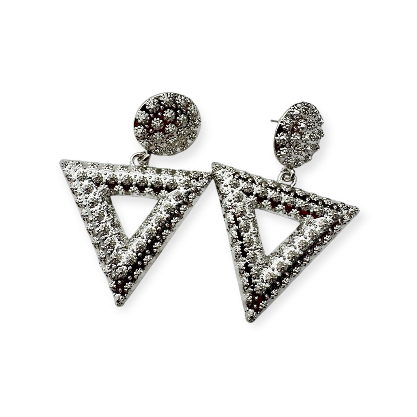 Silver Earrings Medium