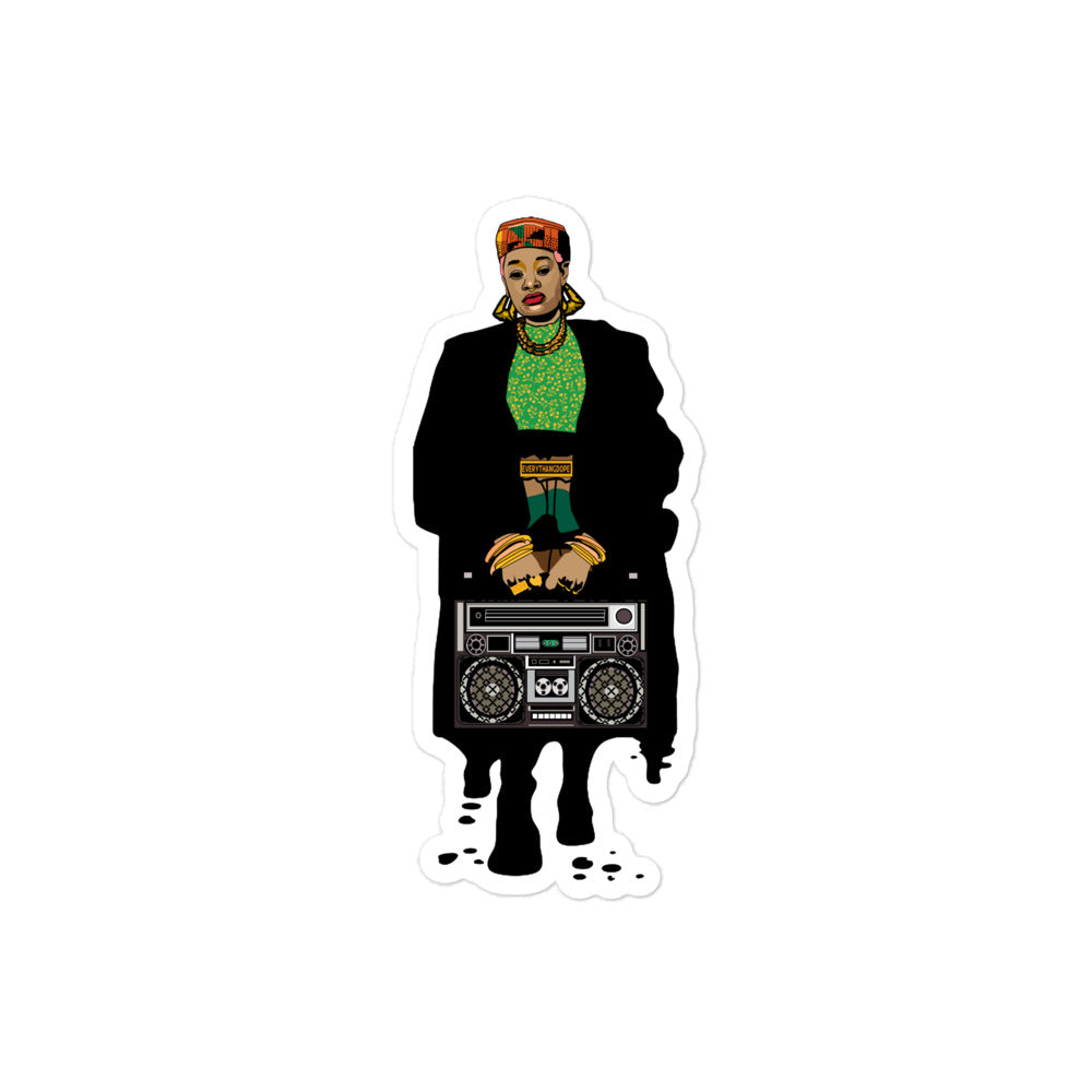 Boombox Sticker (Green)