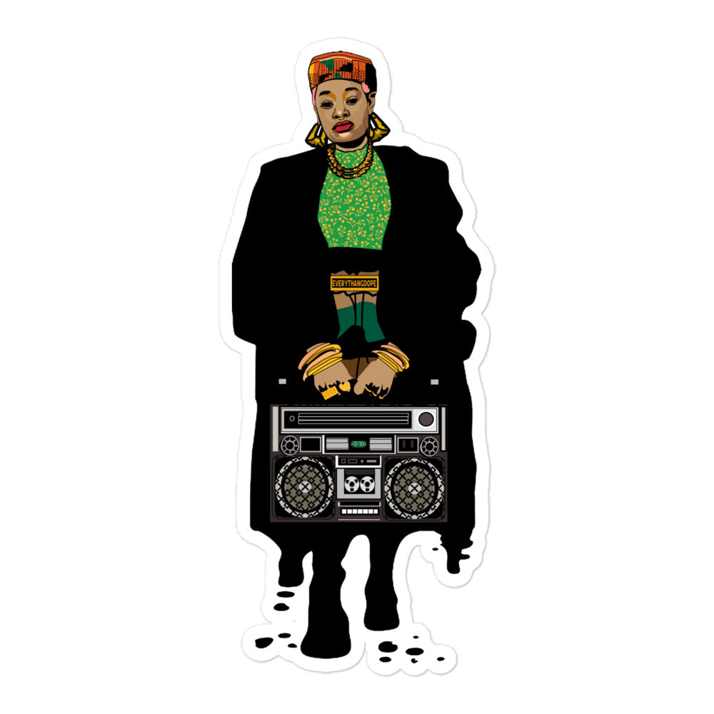 Boombox Sticker (Green)