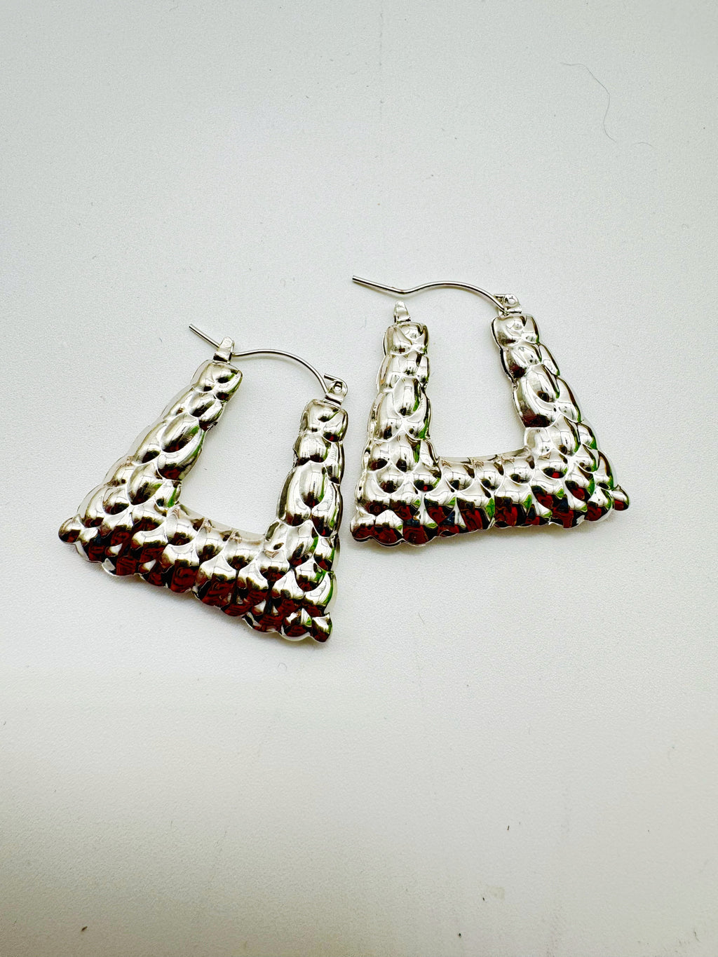 Silver Earrings Medium