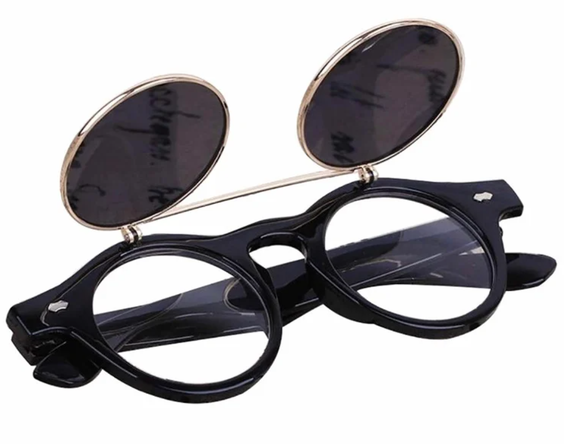 Dwayne wayne flip up glasses shop